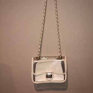 Clear crossbody bag